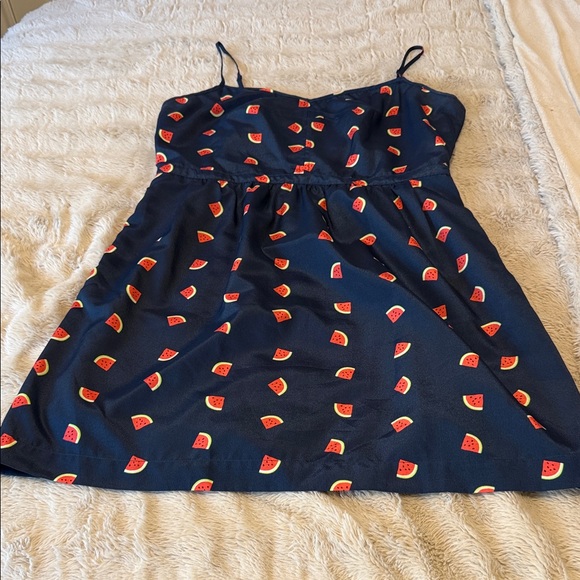 J. Crew Dresses & Skirts - J. Crew Navy Dress with Watermelon Print